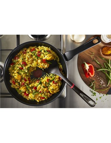 Сковорода Tefal C3840553, 26см, Чёрный