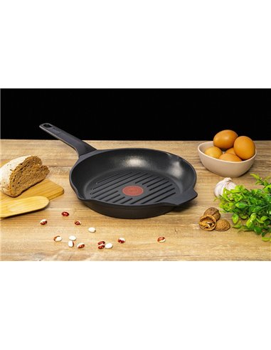 Сковорода-гриль Tefal E2324074, 26cm, Чёрный