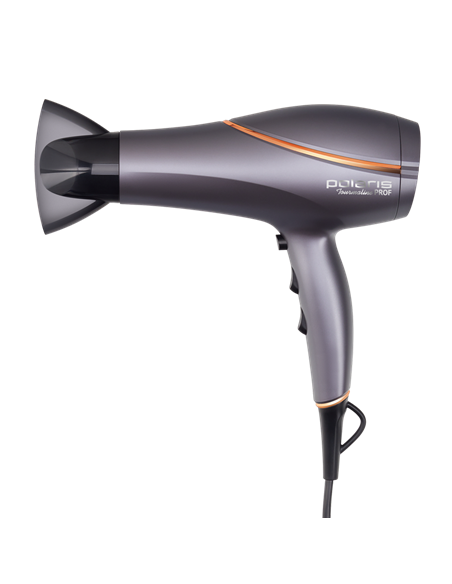 Фен Polaris PHD 2290Ti Tourmaline PROF, 2200 Вт, Серый