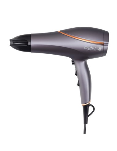 Фен Polaris PHD 2290Ti Tourmaline PROF, 2200 Вт, Серый