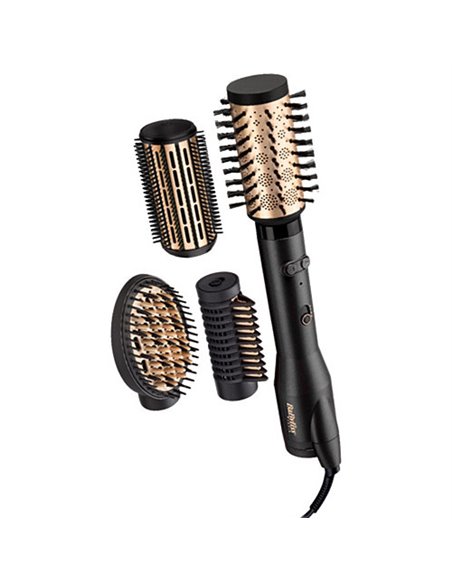 Фен-щётка BaByliss Big Hair Luxe AS970E, 650 Вт, Черный | Золотистый Фен-щётка BaByliss Big Hair Luxe AS970E, 650 Вт, Черный | Золотистый