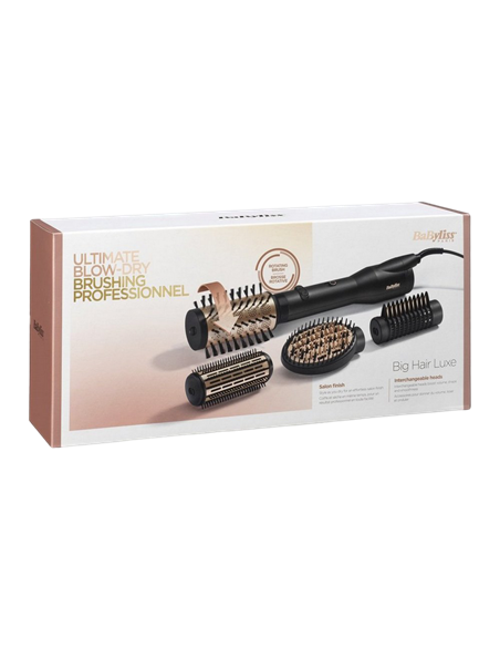 Uscător de păr-perie BaByliss Big Hair Luxe AS970E, 650 W, Negru | Auriu