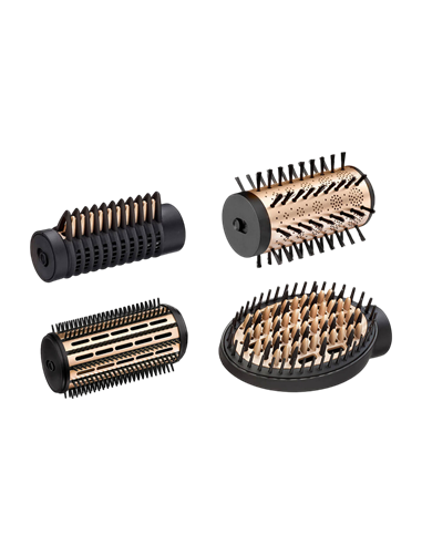 Фен-щётка BaByliss Big Hair Luxe AS970E, 650 Вт, Черный | Золотистый