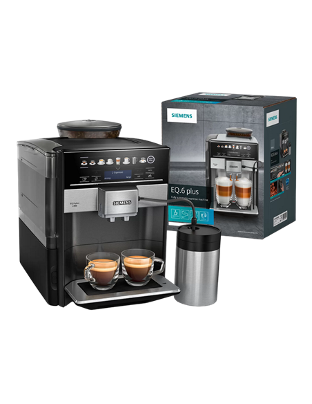 Кофемашина Siemens TE658209RW, Чёрный