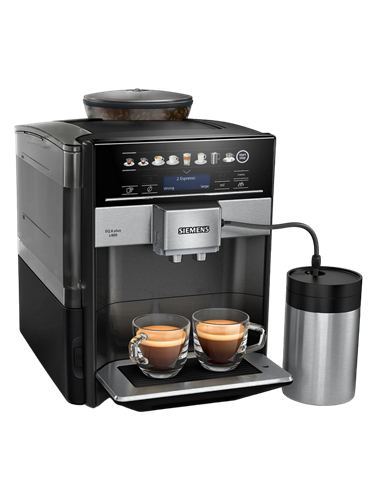 Espressor automat Siemens TE658209RW, Argintiu