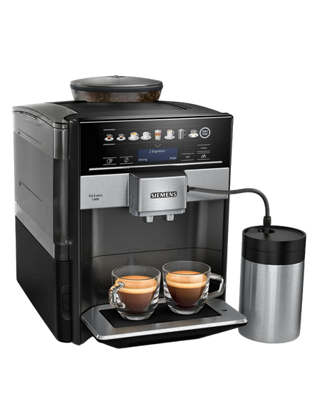Espressor automat Siemens TE658209RW, Argintiu
