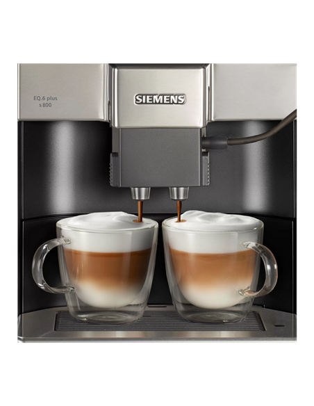 Espressor automat Siemens TE658209RW, Argintiu