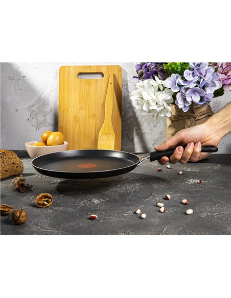 Tigaie pentru clătite Tefal C3841053, 25cm, Negru
