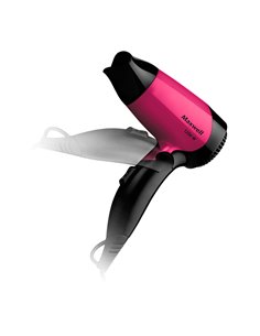 Uscător de păr compact Maxwell MW-2007, 1200 W, Negru | Roz 2