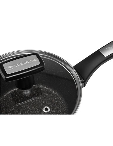 Ковш Polaris Monolit-16SP, 1,3л, 16см, Чёрный
