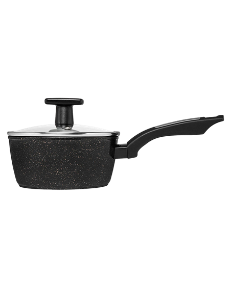 Ковш Polaris Monolit-16SP, 1,3л, 16см, Чёрный