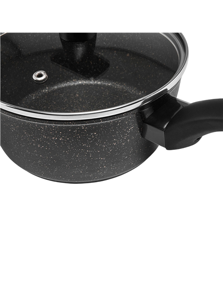 Ковш Polaris Monolit-16SP, 1,3л, 16см, Чёрный
