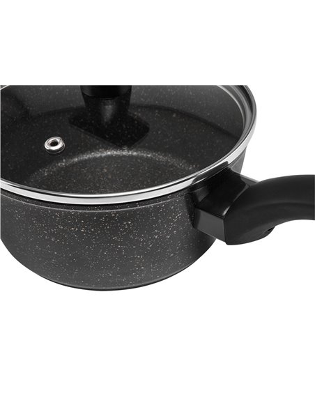 Ковш Polaris Monolit-16SP, 1,3л, 16см, Чёрный