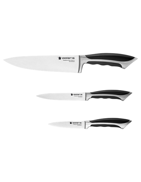 Set de Cuțite Polaris Millennium-3SS, Negru