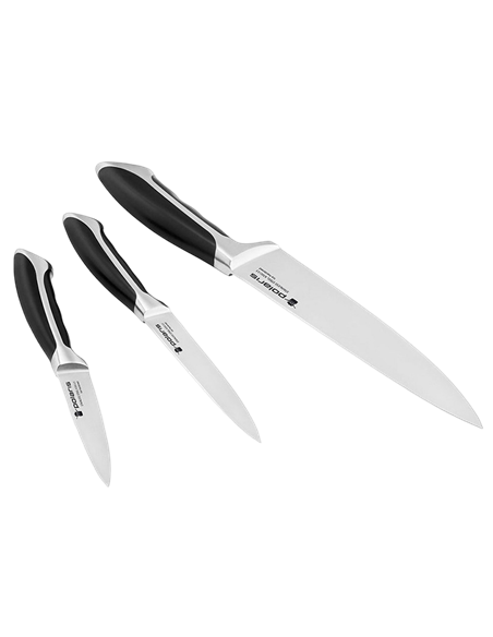 Set de Cuțite Polaris Millennium-3SS, Negru