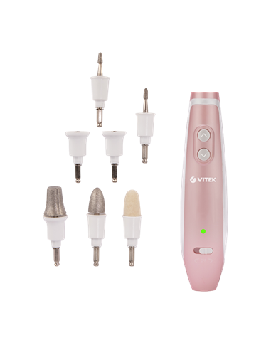 Аппарат для маникюра VITEK VT-2215BK, Розовый