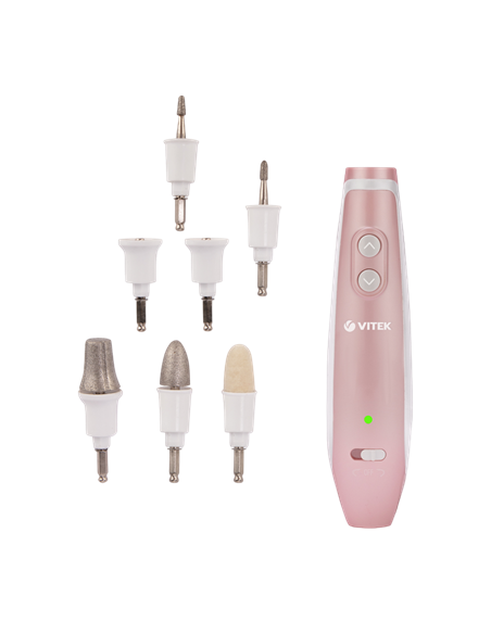 Set pentru manichiură VITEK VT-2215BK, Roz Set pentru manichiură VITEK VT-2215BK, Roz