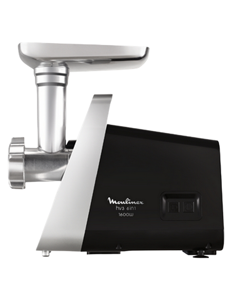 Мясорубка Moulinex ME307832, Нержавеющая сталь Чёрный