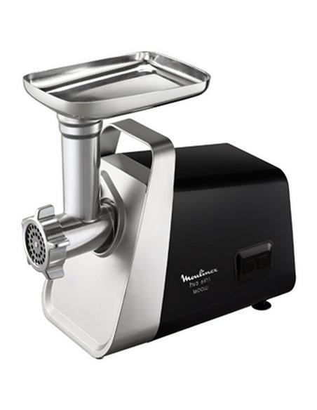 Mașină de tocat carne Moulinex ME307832, Oțel Inoxidabil Negru