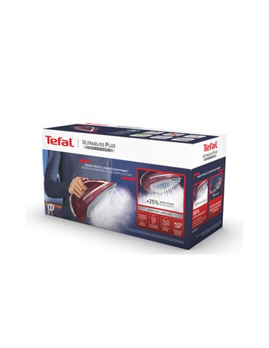 Утюг Tefal FV6820E0, 2800Вт, Бордовый