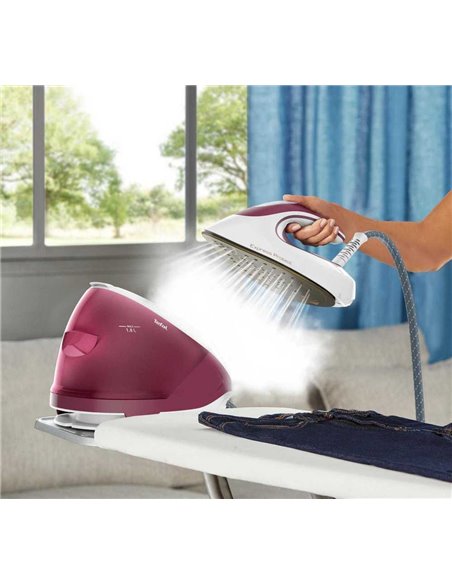 Утюг с парогенератором Tefal SV9201E0, 2800Вт, Розовый