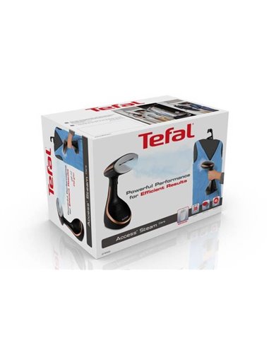 Aparat de călcat vertical cu aburi Tefal DT9100E0, Negru