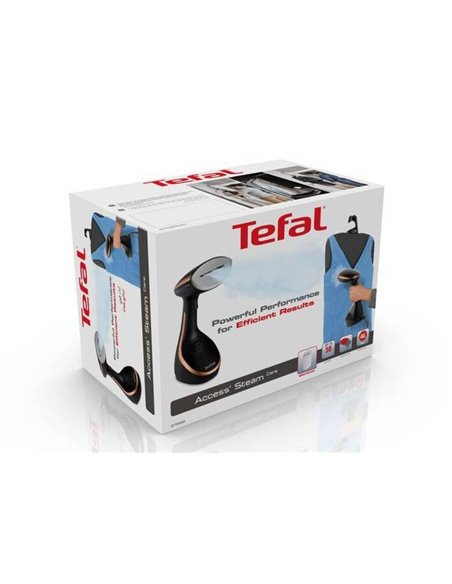 Aparat de călcat vertical cu aburi Tefal DT9100E0, Negru
