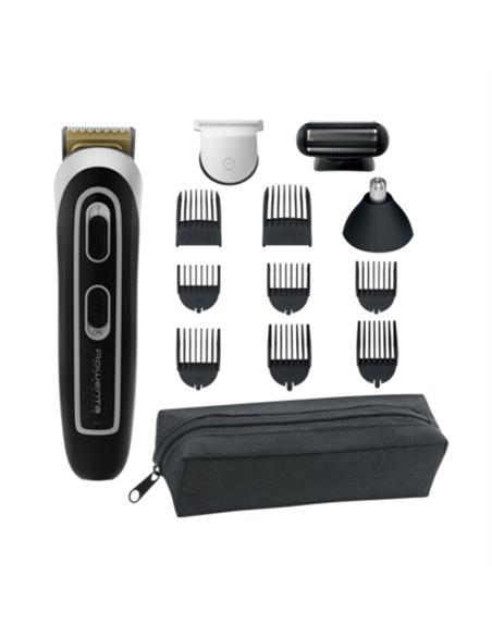 Мужской Триммер Rowenta 13-in-1 Trimmer TN9140F4, Чёрный | Серебристый