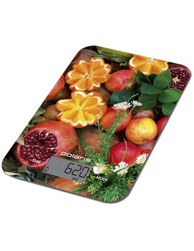 Cântar electronic de bucătărie Polaris PKS1057DG, Multicolor