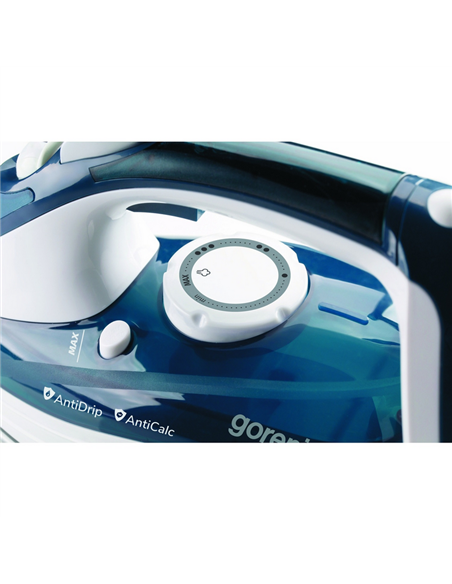 Утюг Gorenje SIH2800TQC, 2800Вт, Синий