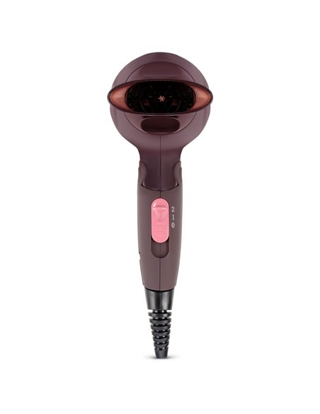 Компактный фен VITEK VT-2261, 1300 Вт, Бордовый Компактный фен VITEK VT-2261, 1300 Вт, Бордовый