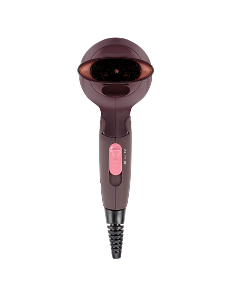 Uscător de păr compact VITEK VT-2261, 1300 W, Bordo Uscător de păr compact VITEK VT-2261, 1300 W, Bordo