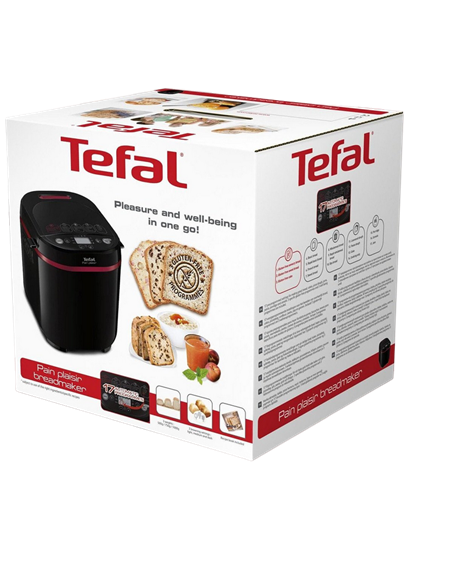 Mașină de pâine Tefal PF220838, Negru Mașină de pâine Tefal PF220838, Negru