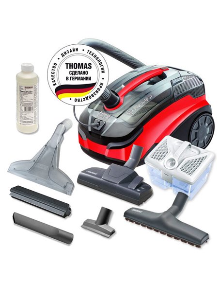 Aspirator Thomas Wave XT Aqua-Box, Negru | Roșu