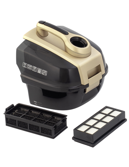 Aspirator VITEK VT-8100, Auriu | Negru