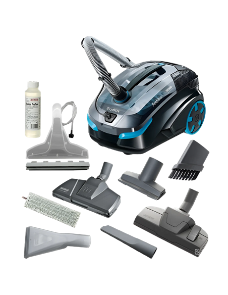 Aspirator Thomas DryBox Amfibia, Negru | Albastru