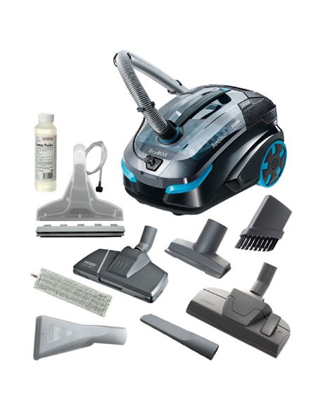 Aspirator Thomas DryBox Amfibia, Negru | Albastru