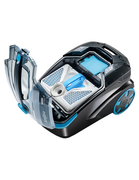 Aspirator Thomas DryBox Amfibia, Negru | Albastru