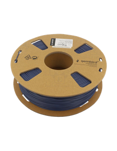 Filament pentru imprimantă 3D Gembird 3DP-PLA-01-MTNB, PLA, Albastru marin Mată, 1.75 mm, 1kg