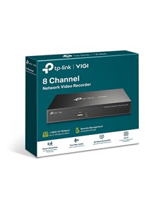 Înregistrator video TP-LINK VIGI NVR1008H, Negru 2