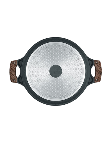 Сотейник RESTO 93906, 4,1л, 28см, Чёрный