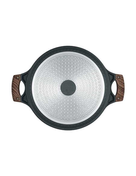 Сотейник RESTO 93906, 4,1л, 28см, Чёрный