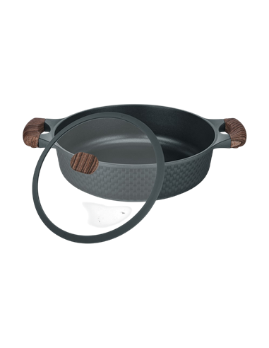 Сотейник RESTO 93906, 4,1л, 28см, Чёрный