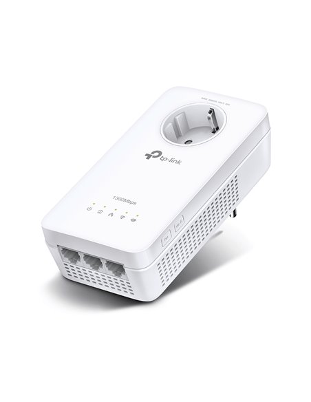 Powerline Adapter TP-LINK TL-WPA8631P, AV1300, 1300 Mbps, Alb