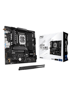 Материнская плата ASRock B860M PRO-A WIFI, LGA1851, Intel B860, Micro-ATX