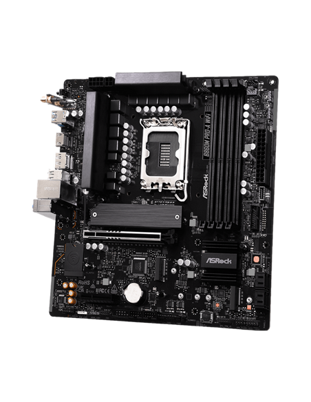 Материнская плата ASRock B860M PRO-A WIFI, LGA1851, Intel B860, Micro-ATX