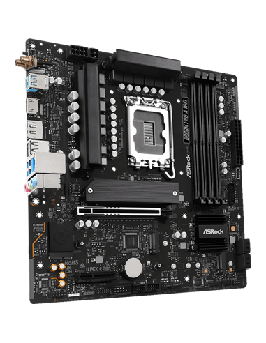 Материнская плата ASRock B860M PRO-A WIFI, LGA1851, Intel B860, Micro-ATX