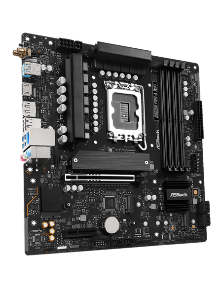 Материнская плата ASRock B860M PRO-A WIFI, LGA1851, Intel B860, Micro-ATX