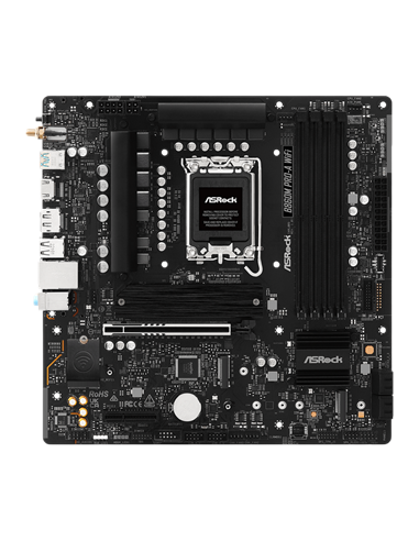 Материнская плата ASRock B860M PRO-A WIFI, LGA1851, Intel B860, Micro-ATX