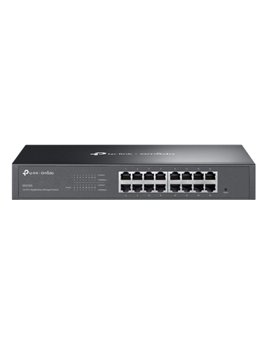 Switch de rețea TP-LINK ES216G, 16x 10/100/1000 Mbps